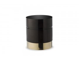 Morrison Ottoman (Black Round)