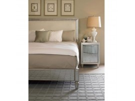 Eglomise Frame Upholstered Queen