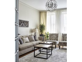 IRON ORB CHANDELIER