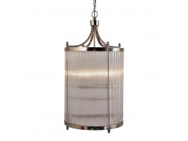 GLASS TUBE TALL CHANDELIER
