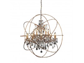 IRON ORB CHANDELIER